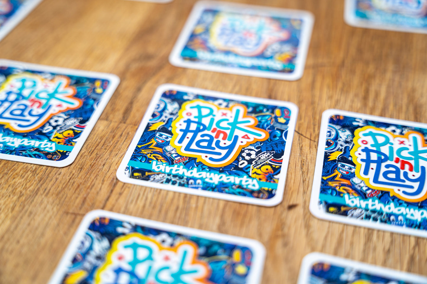 Pick 'n Play Birthdayparty Blue - 8 tot 11 jaar