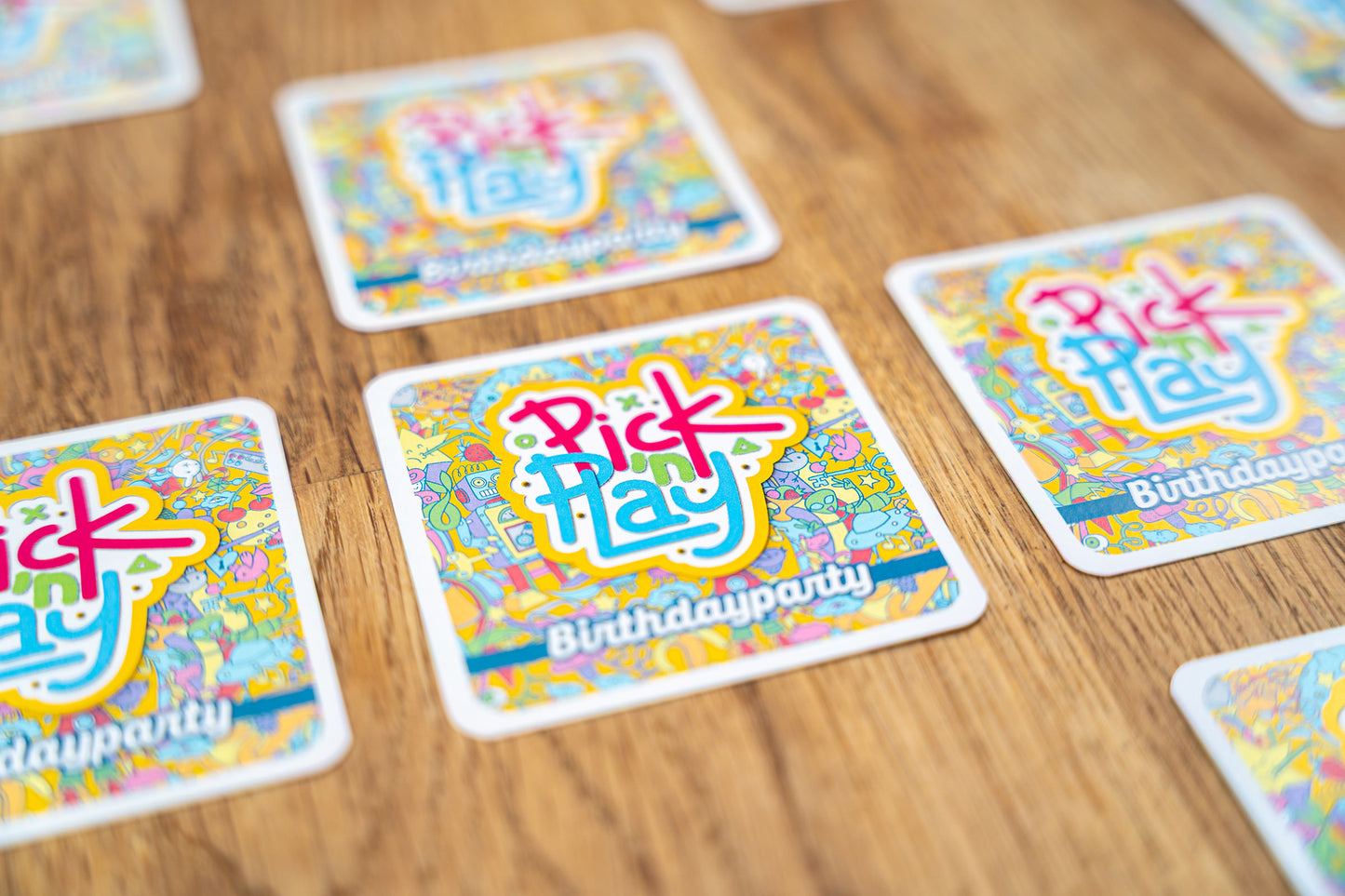 Pick 'n Play Birthdayparty Yellow - 4 tot 7 jaar