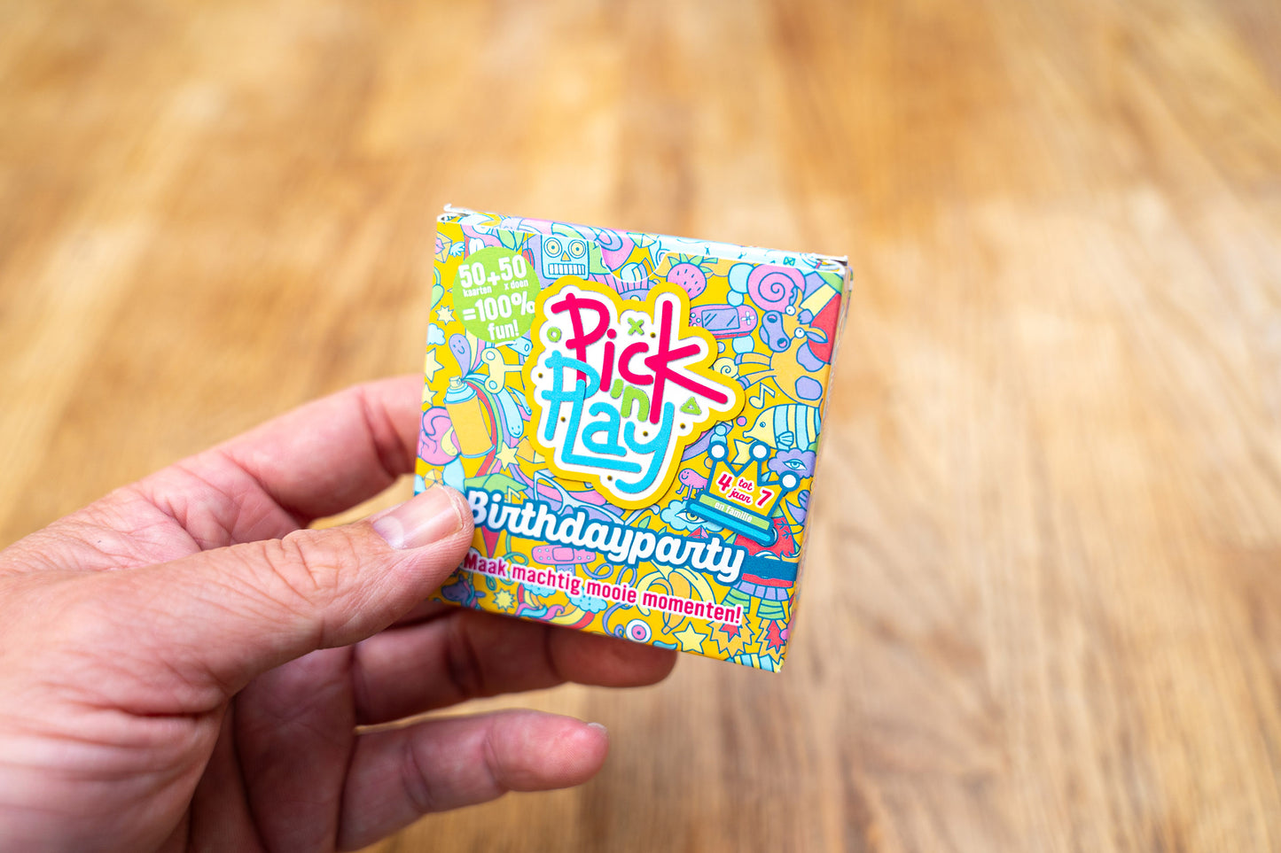 Pick 'n Play Birthdayparty Yellow - 4 tot 7 jaar