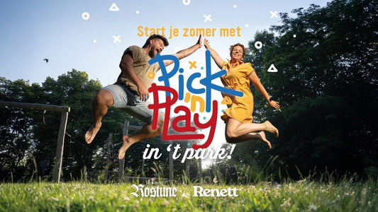 Start je zomer met Pick 'n Play in 't park