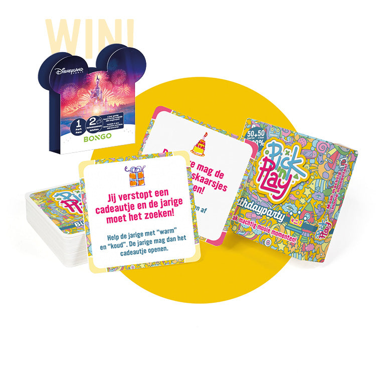 Pick 'n Play Birthdayparty Yellow - 4 tot 7 jaar